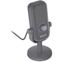 Endorfy mikrofon Solum Voice S / drátový / pop-up filtr / RGB podsvícení / USB-C / šedý