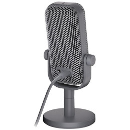 Endorfy mikrofon Solum Voice S / drátový / pop-up filtr / RGB podsvícení / USB-C / šedý