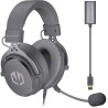 Endorfy headset VIRO Plus USB / drôtový / s odnímateľným mikrofónom / USB / šedý
