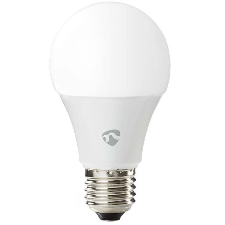 NEDIS chytrá LED žárovka/ Zigbee 3.0/ E27/ A60/ 9W/ 230V/ 470lm/ teplá až studená bíla/ 2700 - 6500K/ RGB/ stmívatelná