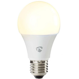 NEDIS chytrá LED žárovka/ Zigbee 3.0/ E27/ A60/ 9W/ 230V/ 470lm/ teplá až studená bíla/ 2700 - 6500K/ RGB/ stmívatelná