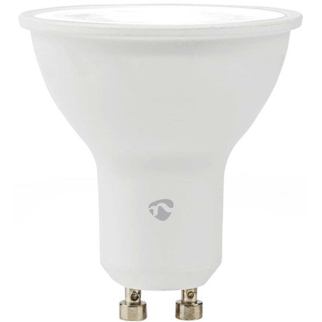 NEDIS chytrá LED žárovka/ Zigbee 3.0/ GU10/ PAR16/ 4,7W/ 230V/ 470lm/ teplá až studená bíla/ 2700 - 6500K/ RGB/ stmívate