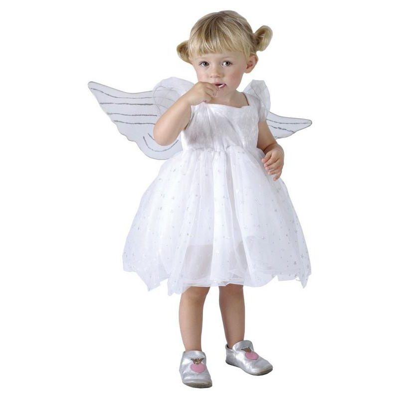 Kostým na karneval - Andílek, 92-104 cm