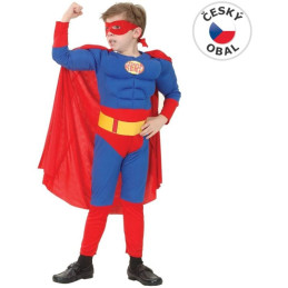 Kostým na karneval - Super hrdina, 120-130 cm