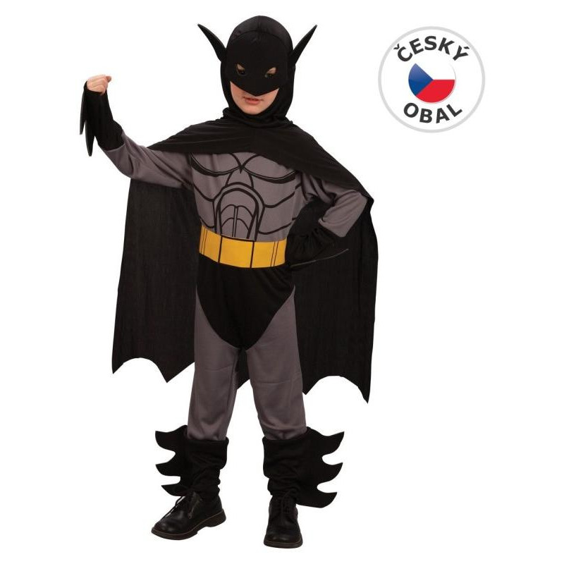 Kostým na karneval - Netopýr, 120-130 cm