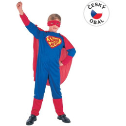 Kostým na karneval Super hrdina, 110-120cm