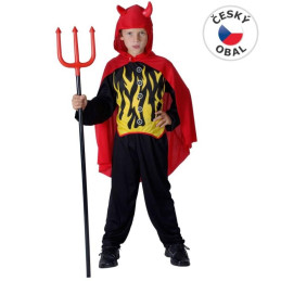 Kostým na karneval Čert, 120-130cm