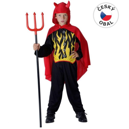 Kostým na karneval Čert, 120-130cm