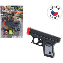 MaDe Pistole s kuličkami na kartě, černá