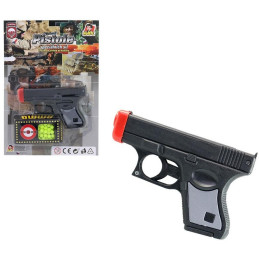 MaDe Pistole s kuličkami na kartě, černá