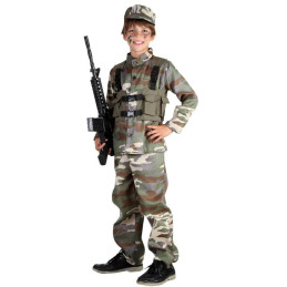 Kostým na karneval - Voják, 120-130 cm