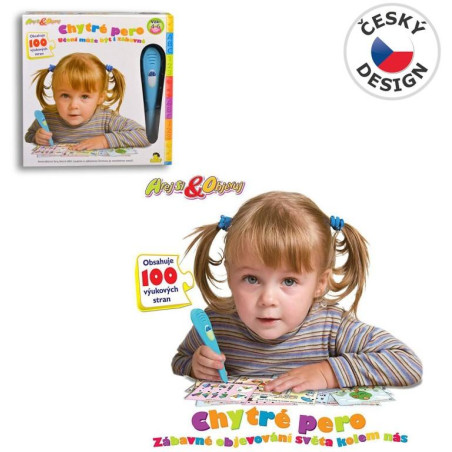 MaDe Chytré pero + 100 výukových karet, barevné
