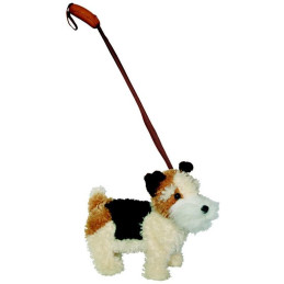 MaDe Pes Foxteriér s vodítkem a zvukem