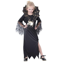 Kostým na karneval Černá vdova, 120-130cm