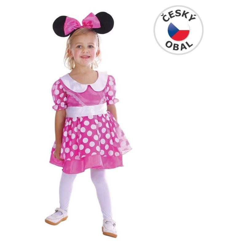Kostým na karneval - Princezna Myšička, (92 - 104 cm)