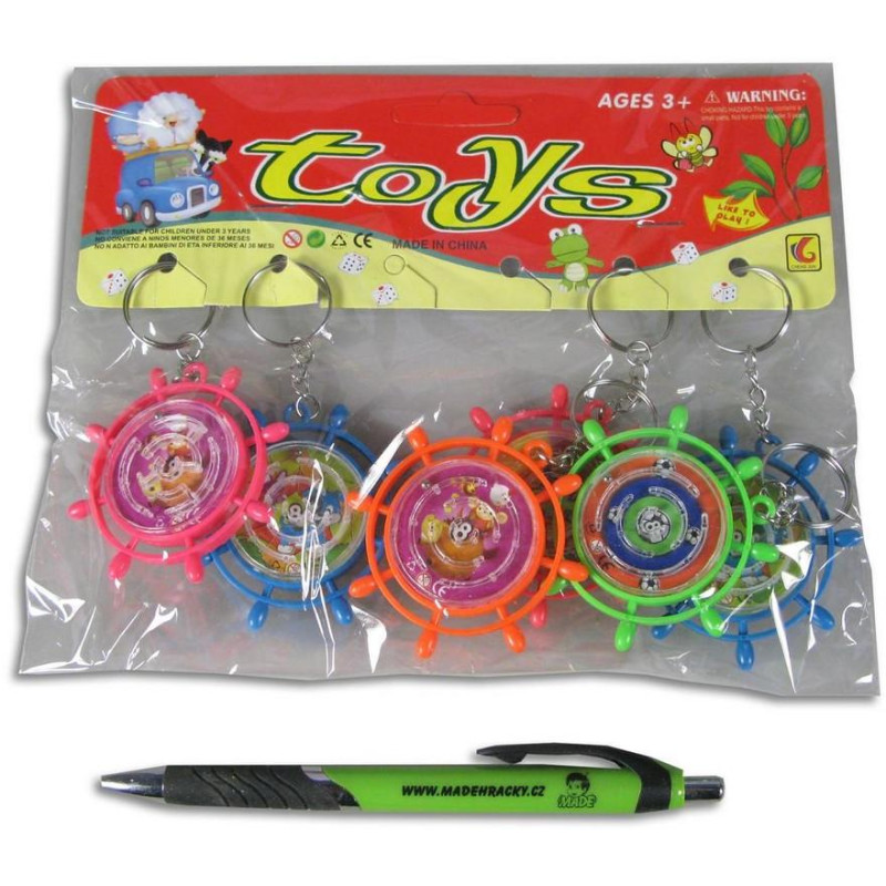 Přívěšky KORMIDLO 6 ks