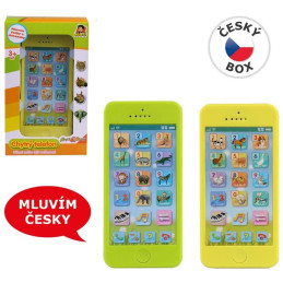 Telefon naučný v boxu