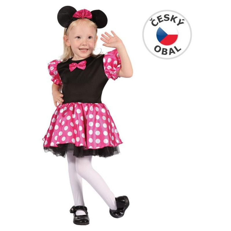 Šaty na karneval - Myška, 92-104 cm