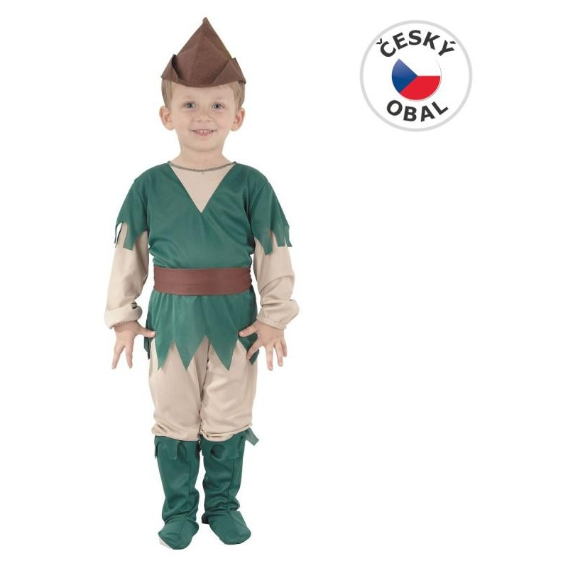 Kostým na karneval lovčí, 92-104cm