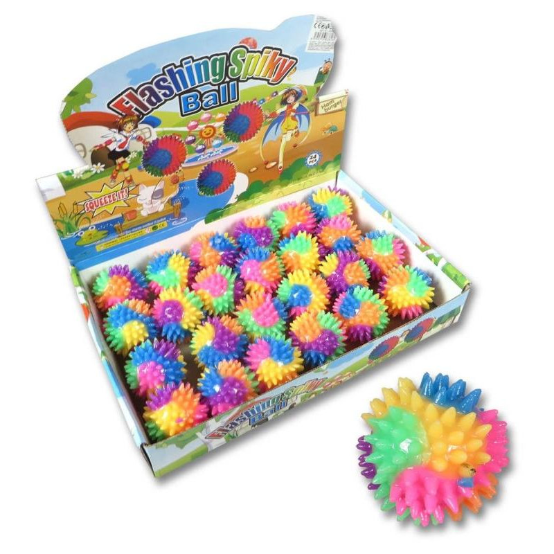 Míček masážní se světlem