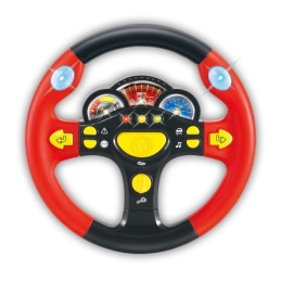 MaDe zvukový volant červená česky mluvící