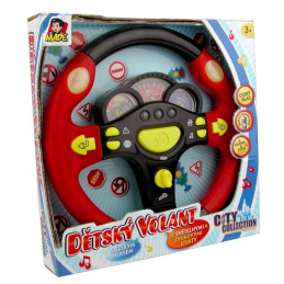 MaDe zvukový volant červená česky mluvící