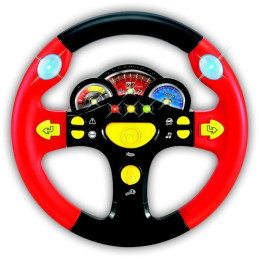 MaDe zvukový volant červená česky mluvící