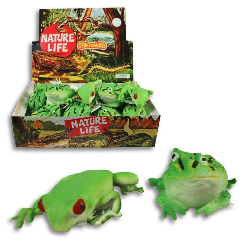 Žába 10 cm, 36 ks v boxu