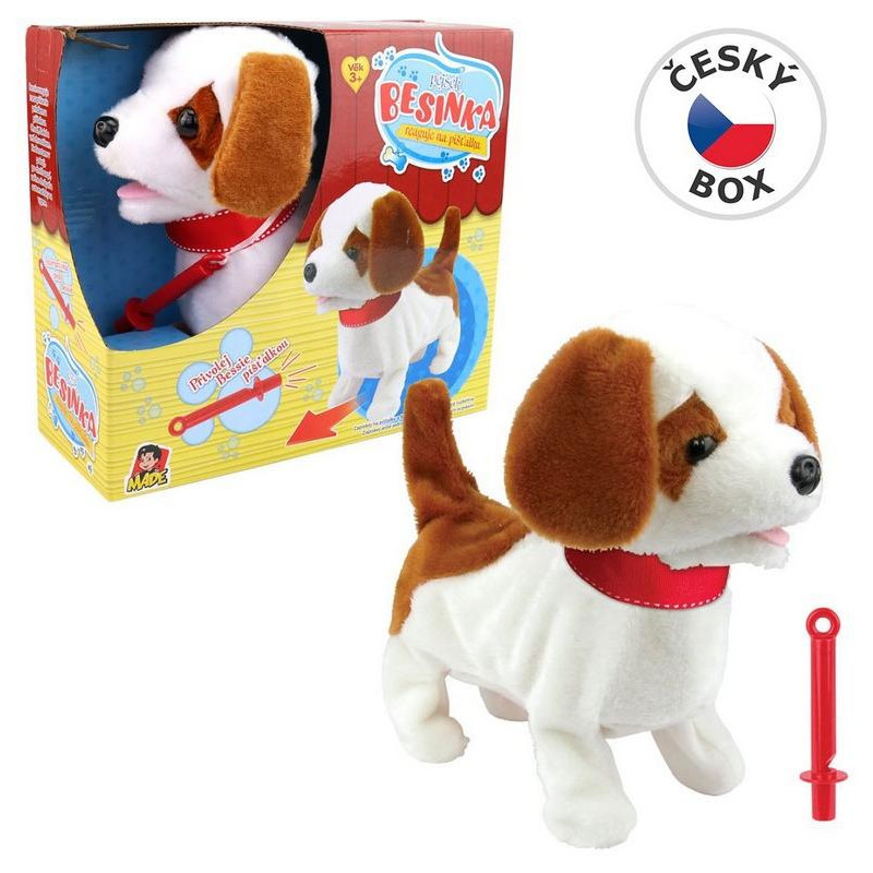 Pejsek Besinka s píšťalkou