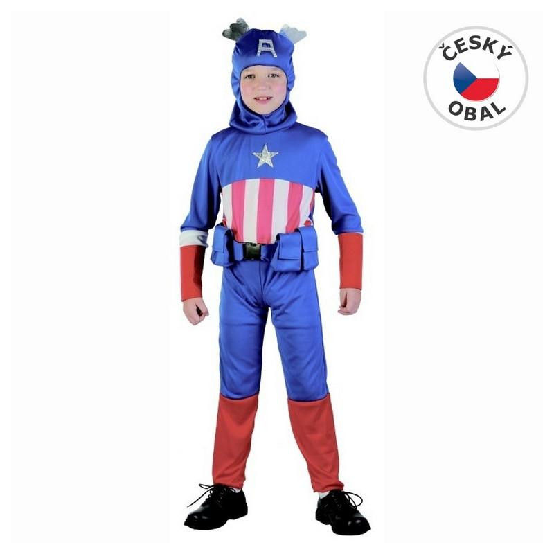 Kostým na karneval Hrdina, 120-130cm