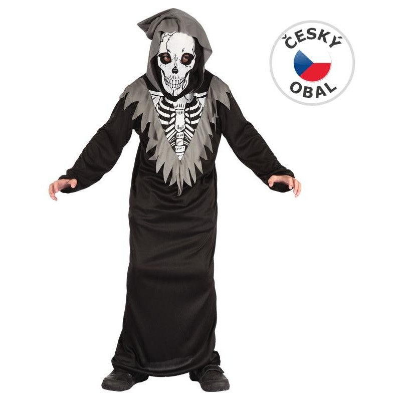 Kostým na karneval Kostlivec, 120-130cm
