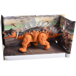 Dinosaurus na baterie, světlo, realistický zvuk, pohyb dopředu, 11 x 22 x 6 cm