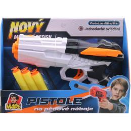 Pistole se softovými náboji, 20 cm