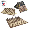 Schach-Dame, 34 x 34 cm, Figuren bis zu 5,5 cm