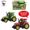 Tractor with Czech voice, light and sound, flywheel, 14 cm