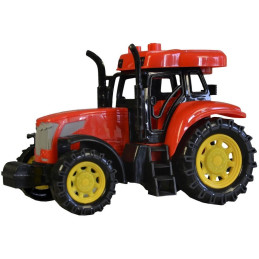 Traktor s českým hlasem, světlo zvuk, na setrvačník, 14 cm