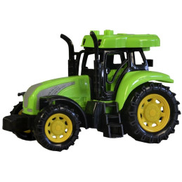 Traktor s českým hlasem, světlo zvuk, na setrvačník, 14 cm