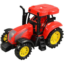 Traktor s českým hlasem, světlo zvuk, na setrvačník, 14 cm