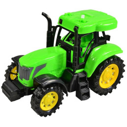 Traktor s českým hlasem, světlo zvuk, na setrvačník, 14 cm