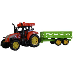 MaDe Traktor s přívěsem česky mluvící 33 x 10 x 8,5 cm
