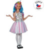 Carnival dress - unicorn, 120-130 cm