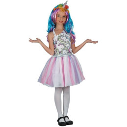 Šaty na karneval - jednorožec, 120- 130 cm