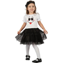 Šaty na karneval - duch, 92-104 cm