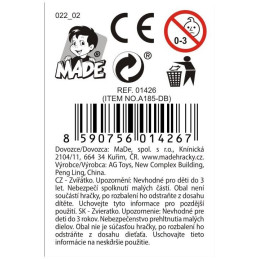 Medvěd softový, 8 cm, 24 ks v boxu
