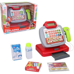 Pokladna na baterie, český design, 20 cm