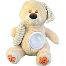 MaDe Medvídek Brumlík na spaní, světlo, usínací melodie, 30cm