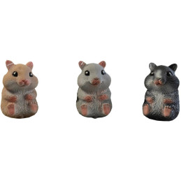 Křeček, 18 ks v boxu, 8 cm