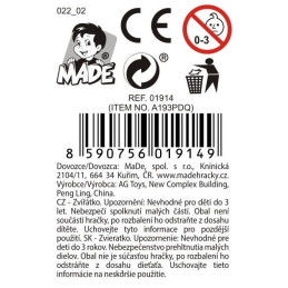 Křeček, 18 ks v boxu, 8 cm