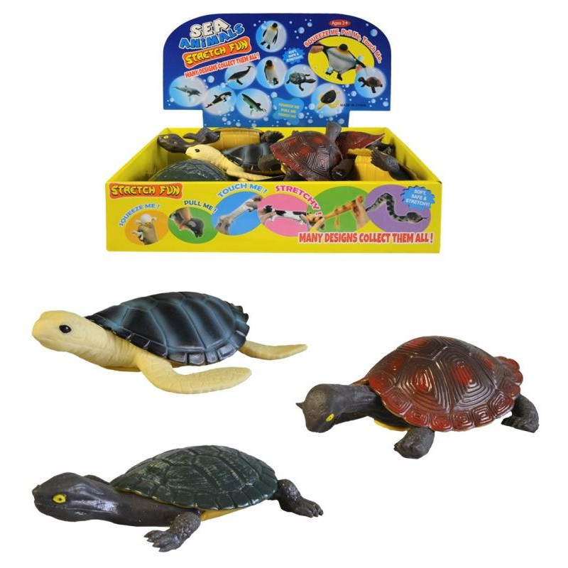 Želva strečová, 12 ks v boxu, 15cm