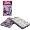 Dominoes in a metal box 28 pcs, 19x11cm